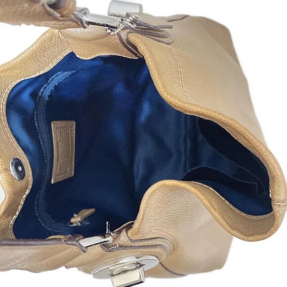 COACH Penelope leather shoulder bag Beige Leather - Shoulder Bag - Picture 10 of 13